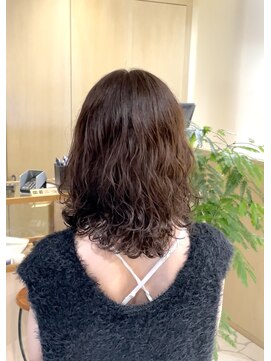 シアン 大須店(CYAN.) 外はねパーマ×レイヤー