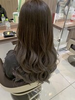 ロエ 元町店(Loe) 【シークレットカラー】×【グレージュグラデーション】