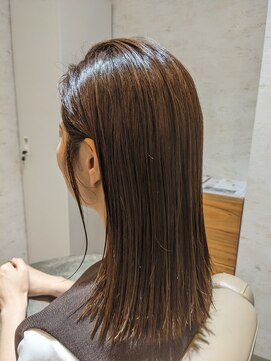シー 豊川店(She) 切りっぱなし大人セミディ　30代、40代、50代
