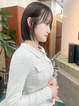 ノエ(noe) イメチェン/ホワイトブロンド/外ハネボブ/美髪/栄/矢場町h49