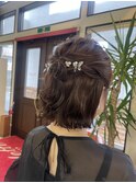 お呼ばれヘアセット★
