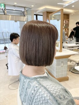 シュヴー 浦安店(CHEVEUX) 白髪染め/白髪ぼかし/明るい白髪染め/ボブ/ショート/40代/50代