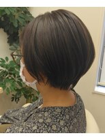 アメイジングヘアー 千歳店(AMAZING HAIR) キレイなシルエットのショートボブ