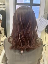 プランタン フォー ヘアー(printemps FOR HAIR) チェリーブラウン×フェイスレイヤー×髪質改善