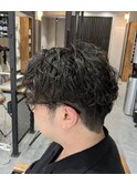メンズゆるめパーマ