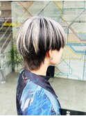 ショートグラデーション＋天井ブリーチ
