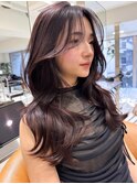 ハイライトバレイヤージュダブルカラーショートカット