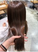 髪質改善ストレート