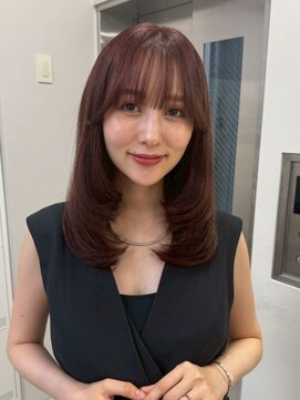 ベレーザシェルト(Beleza scelto) 15391髪質改善チェリーレッド黒髪アッシュブラックワインレッド