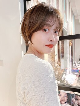 ディードットログ 大和西大寺店(D.Log)の写真/【NEW OPEN】骨格や髪質に合わせた、ハイセンス×ハイクオリティ-なショ‐トカット【カット新規￥4,400】