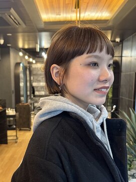 オフ(off) ボブとオン眉