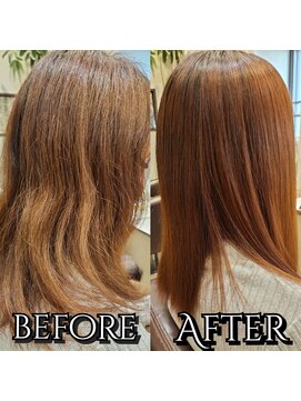 ルフール(ref-le) 美髪ストレート(縮毛矯正)