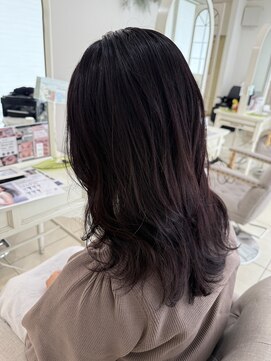 ベルバイグレイス(BELLE by grace) バイオレッド×ボルドーで秋色爆誕!