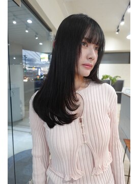 ゲリール ヘア プラス ケア(guerir hair+care) 【guerir hair+care】layer cut×艶カラー