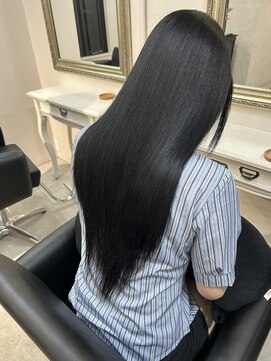 ソワンドゥブレスシエン 堀江店(soin de brace CIEN) 艶感韓国ロング×レイヤー×髪質改善カラー