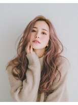 トワ 仙台店(toi)&nbsp;【韓国・レイヤーボブ】モーブブラウン・レイヤーパーマ