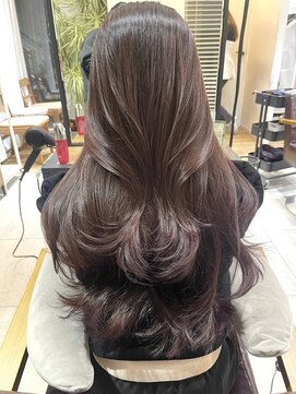 コート 表参道(Cote) 暖色カラー/ピンクラベンダー ラベンダーベージュ ピンクカラー