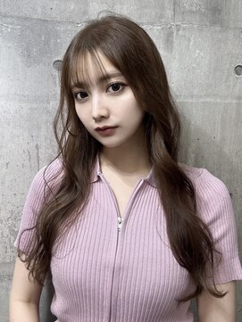 ピリオド 赤坂(Period.) ロングヘアーチョコレートカラー 赤坂見附