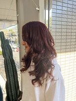 バイブアンドアネックス(VIBE & ANNEX)&nbsp;【★AOI★】ワンカラー/暖色/レイヤーカット