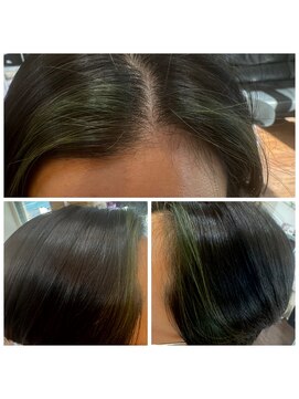 トゥディ(today) フェイスフレーミング緑