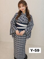 ハナココ 水戸店(hana Coco) レンタル浴衣 Y‐59