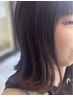 ブリーチカラー+カット+頭皮マッサージSh+うる艶トリートメント