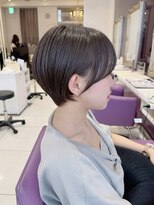 ハピネス 河原町店(Happiness)&nbsp;小顔ショート　顔まわりカット　京都美容室　進詩織