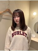 レイヤー/ミディアム/顔まわりカット/髪質改善/明石/大久保