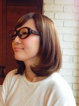 バンブー(bambou) 大人っぽさと幼さをミックスしたナチュラルボブ