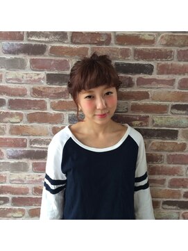 ヘアメイク オブジェ(hair make objet) 編み込みアレンジ