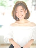 ワンカールでできる大人上品ボブ/心斎橋&難波&なんば