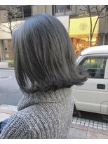 【遠藤 駿 独自の配合で】ブリーチ無しでも出来る☆透明感カラー