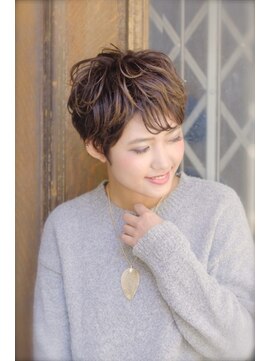 スタジオ 渋谷 原宿(Stujio) シルエット抜.群のふわカールショート☆