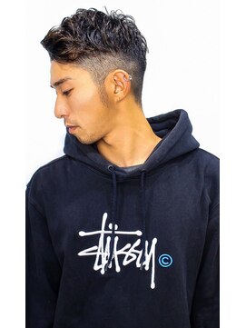 ローレル(Laurel) Laurel心斎橋○岩原基典○刈り上げ○ツーブロック○ワイルド