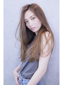 アルマヘア(Alma hair) ベージュブラウン☆ストレートロング