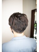 『Aura Beaute京都』メンズ ハイライト ショートマッシュ