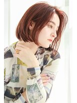 フェリア 池田(FERIA)&nbsp;《FERIA 池田》横顔が美しい...ボブ / ココアベージュ