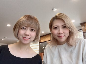 ヘアーデザインアンドボディーメイク Rの写真/経験豊富な女性Stylistがご提案!安心して相談できるから"なりたい"がうまく伝わる◎