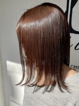 ジェービーヘア 稲毛(jb hair) ココアベージュウルフショートハイトーンカラーボブウルフ