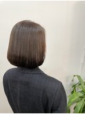 内巻きボブ×スモーキートパーズ
