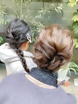 エル 横浜(eL)&nbsp;前髪　インナーグレージュ マチルダボブ ピンクベージュ ウルフ