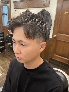 ヒロギンザバーバーショップ 新宿店(HIRO GINZA BARBER SHOP) フェードスタイル(理容室/メンズ/barber shop新宿店)