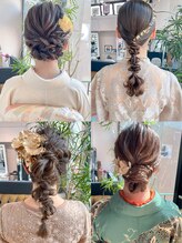 こだわり詰まったヘアアレンジ、是非お任せください！