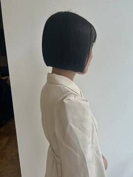 コト 福井大和田店(coto) 福井　大和田　切りっぱなしボブ　ミニボブ　タッセルボブ