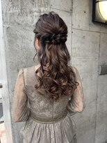 成人式ヘア　ヘアセット　ヘアアレンジ
