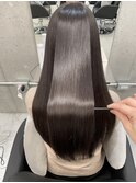 髪質改善×酸性ストレート