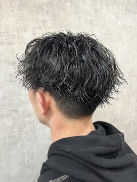 スタンドバーバー 柏(STAND BARBER) マッシュパーマ/ウルフ/アッシュブラック/カルマパーマ/柏/柏駅