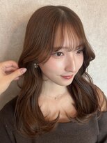 ルームバイシー 新宿(Loom. by Sea)&nbsp;韓国風前髪×レイヤーカット【髪質改善/新宿/レイヤーカット】