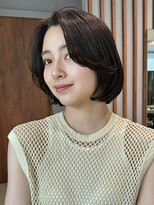 ビュートリアム 南青山(BEAUTRIUM)&nbsp;レイヤーボブ 顔周りレイヤーカット フェイスレイヤー イルミナ