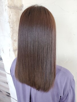 オートゥール(hair room Auteur) 大人可愛い透明感ブリーチなしくすみカラー